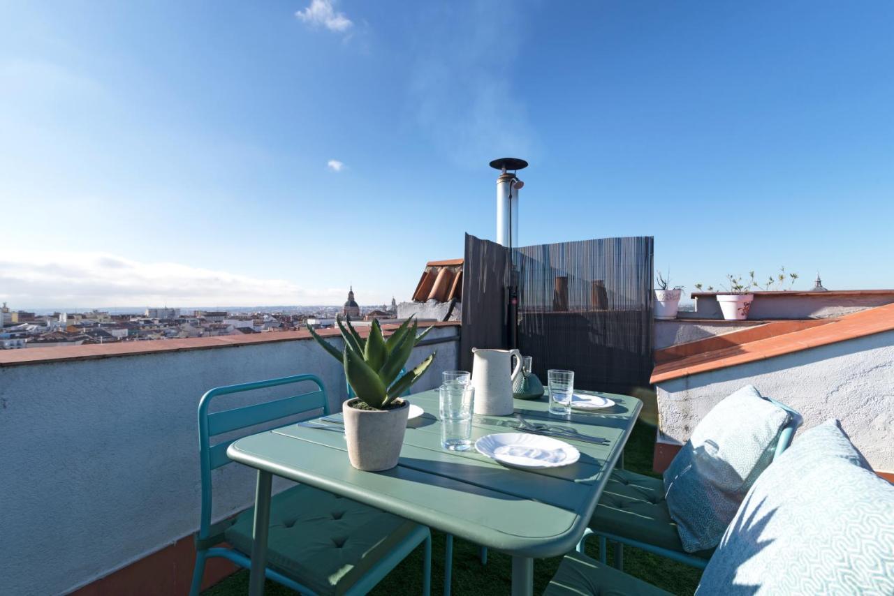 Historic Penthouse Plaza Mayor In Madrid Kültér fotó