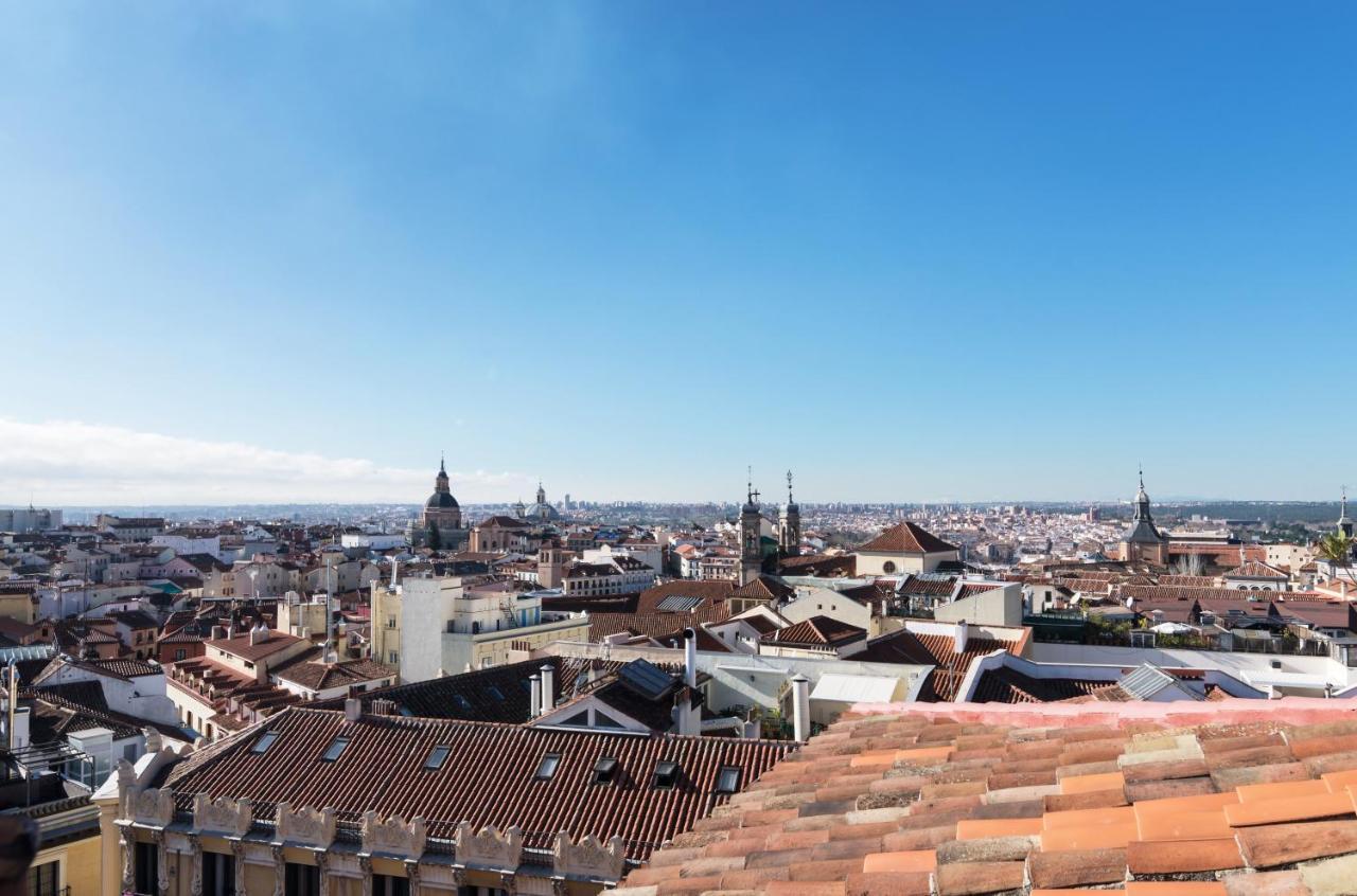 Historic Penthouse Plaza Mayor In Madrid Kültér fotó